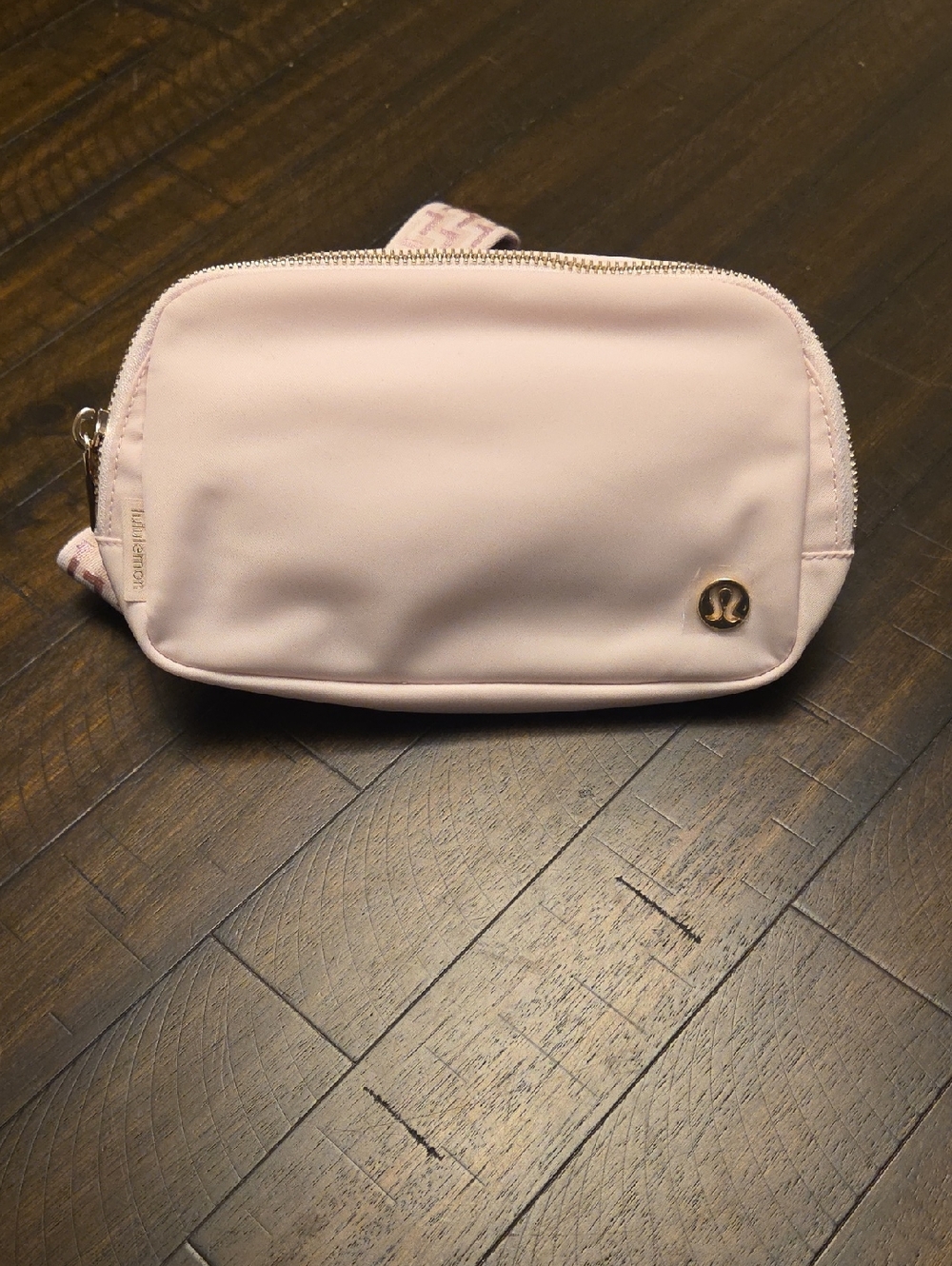 Lululemon Everywhere Belt Bag With "L" Monogram Strap In Blissful Pink